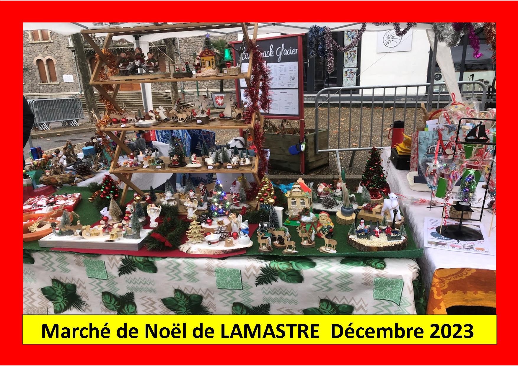  Stands du Marché de Noël 2023